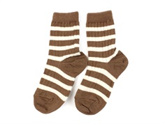 MP pecan pie socks wool stripes (2-pack)